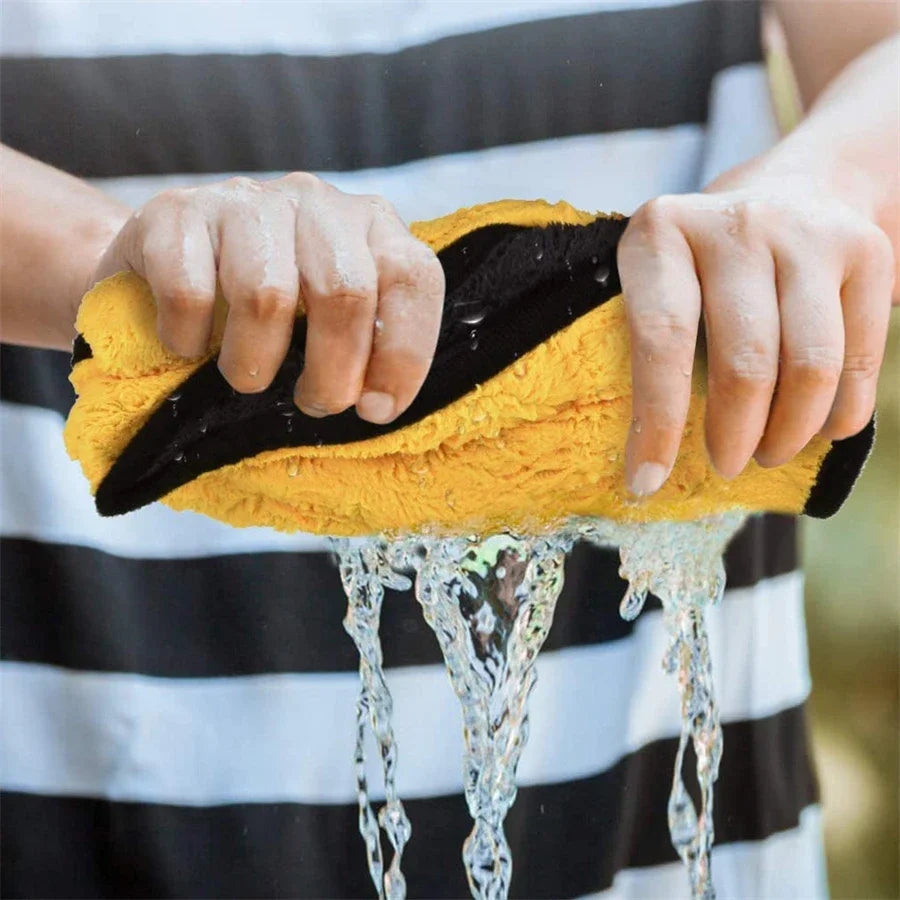 1/6pcs Microfiber Cleaning Towel