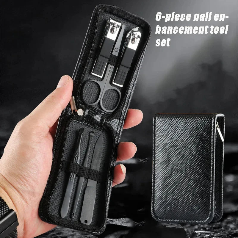 Special Nail Clippers Manicure Beauty Tools 6 Piece Portable Household Nail Scissors Set Household High End Mens And Womens