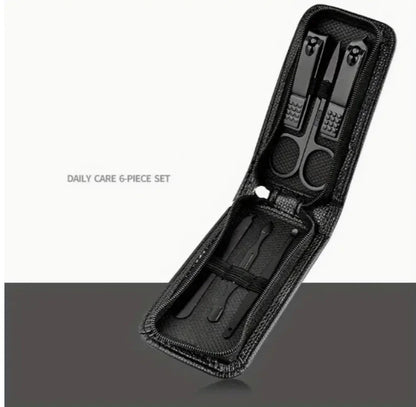 Special Nail Clippers Manicure Beauty Tools 6 Piece Portable Household Nail Scissors Set Household High End Mens And Womens