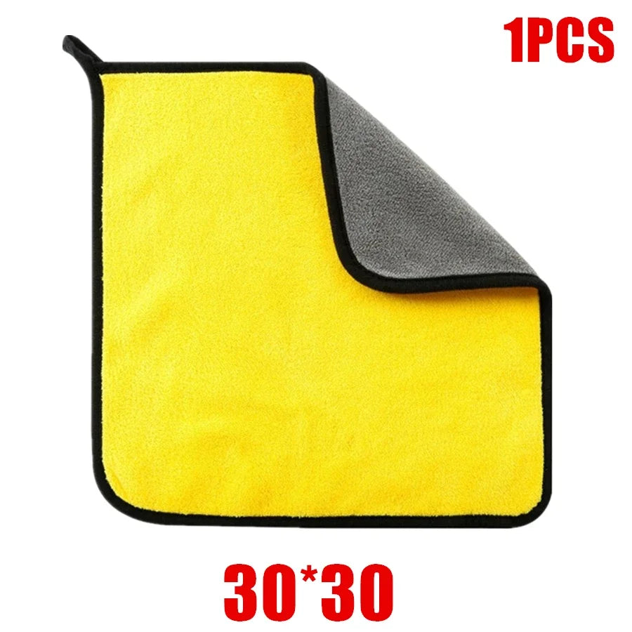 1/6pcs Microfiber Cleaning Towel
