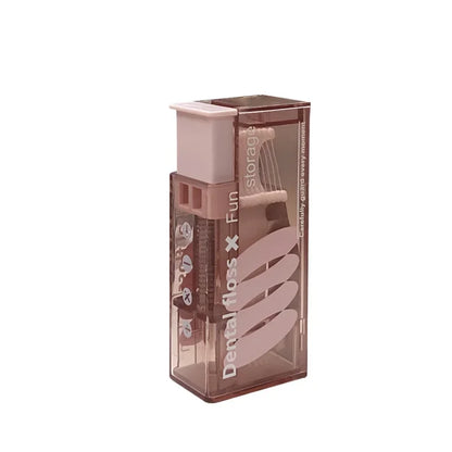 Portable Floss Dispenser Includes 10Pcs